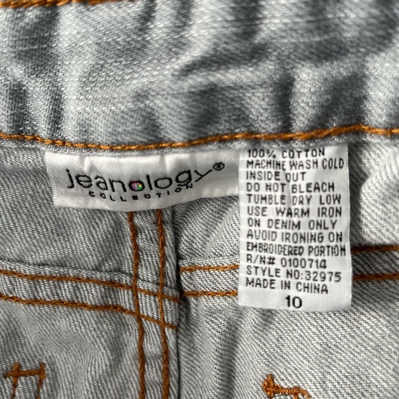 Jeanology collection jeans, Gray color Size10‎ - Picture 9 of 11